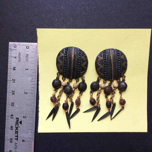 Totally Rad Earrings - Wear it like it's 1985! #ThrowbackJewels #RetroGlam - Picture 2 of 2